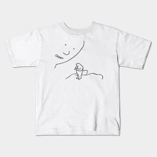 who am you? - noodle tee Kids T-Shirt